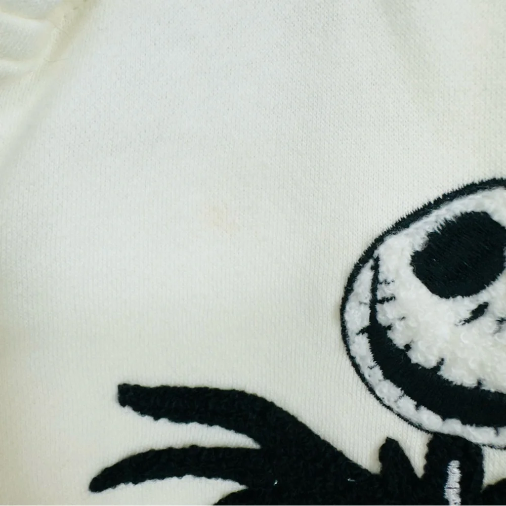 Disney Cream Jacket with Skeleton and Patch Designs - Picture 9 of 16